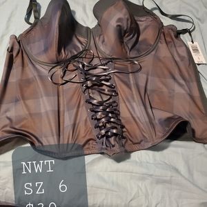 Outlander lace up corset